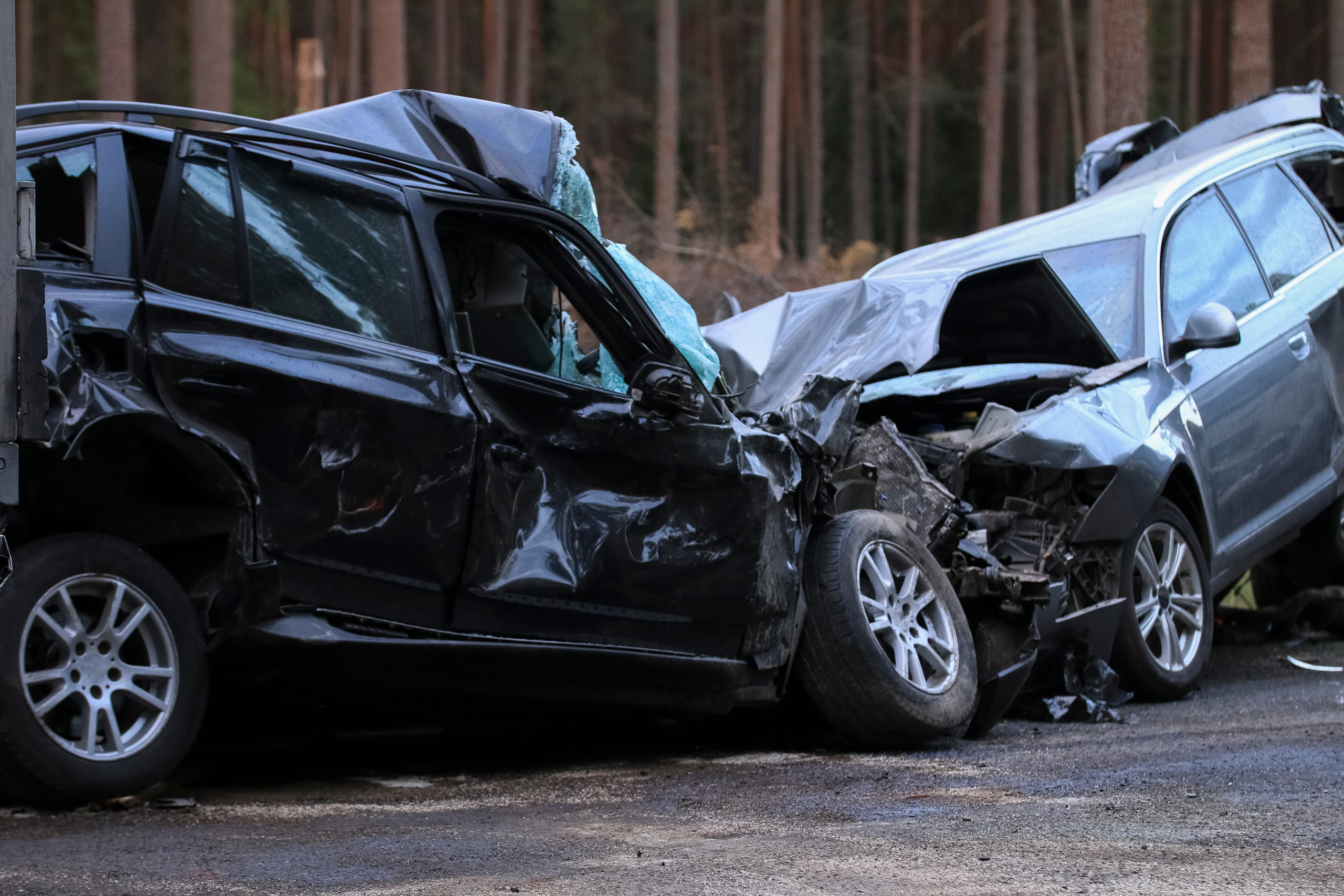 accidente de pérdida total en Texas