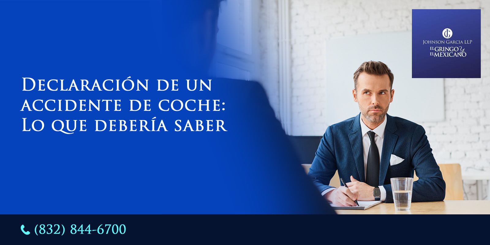una declaración de accidente
