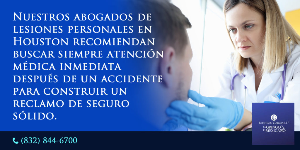 atención médica despues de un accidente con un conductor sin seguro